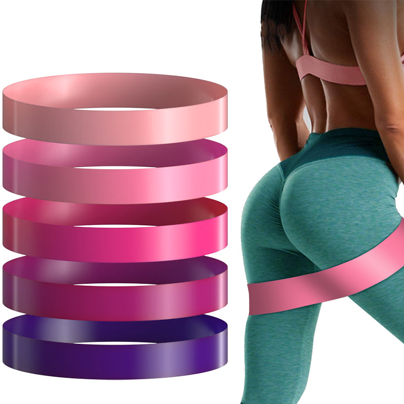 Resistance Bands, Exercise Workout Bands for Women and Men, 5 Set of Stretch Bands for Booty Legs.