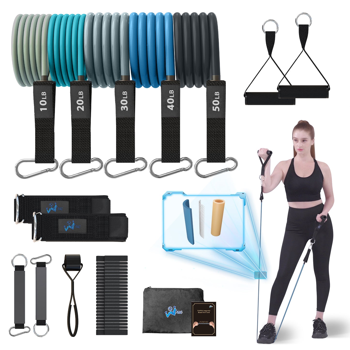 Ripstop and Abrasion resistant 11 Pcs Set.