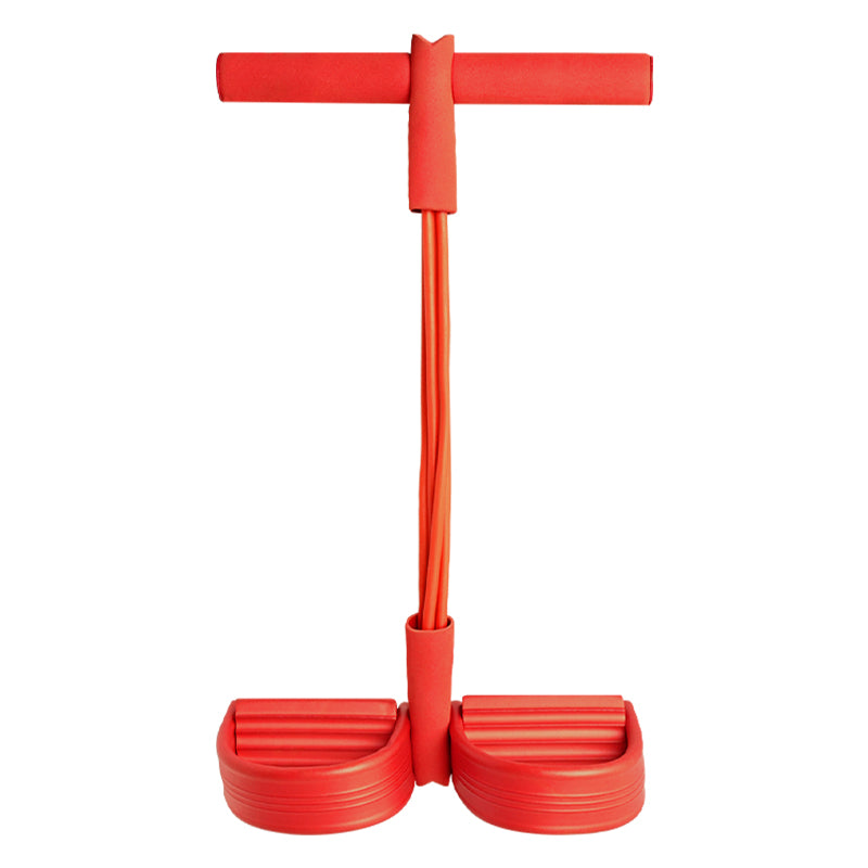 Fitness Elastic Foot Pedal Resistance Bands Sit Up Pull Rope Foot Pedal.